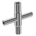 thumbnail image 1 of Llave de grifo Universal 4 en 1 ShuxiuWang llave cuadrada para fontanero llave de baño para armarios de medidores eléctricos de Gas radiadores de purga de 6/7/8/9mm, 1 of 2