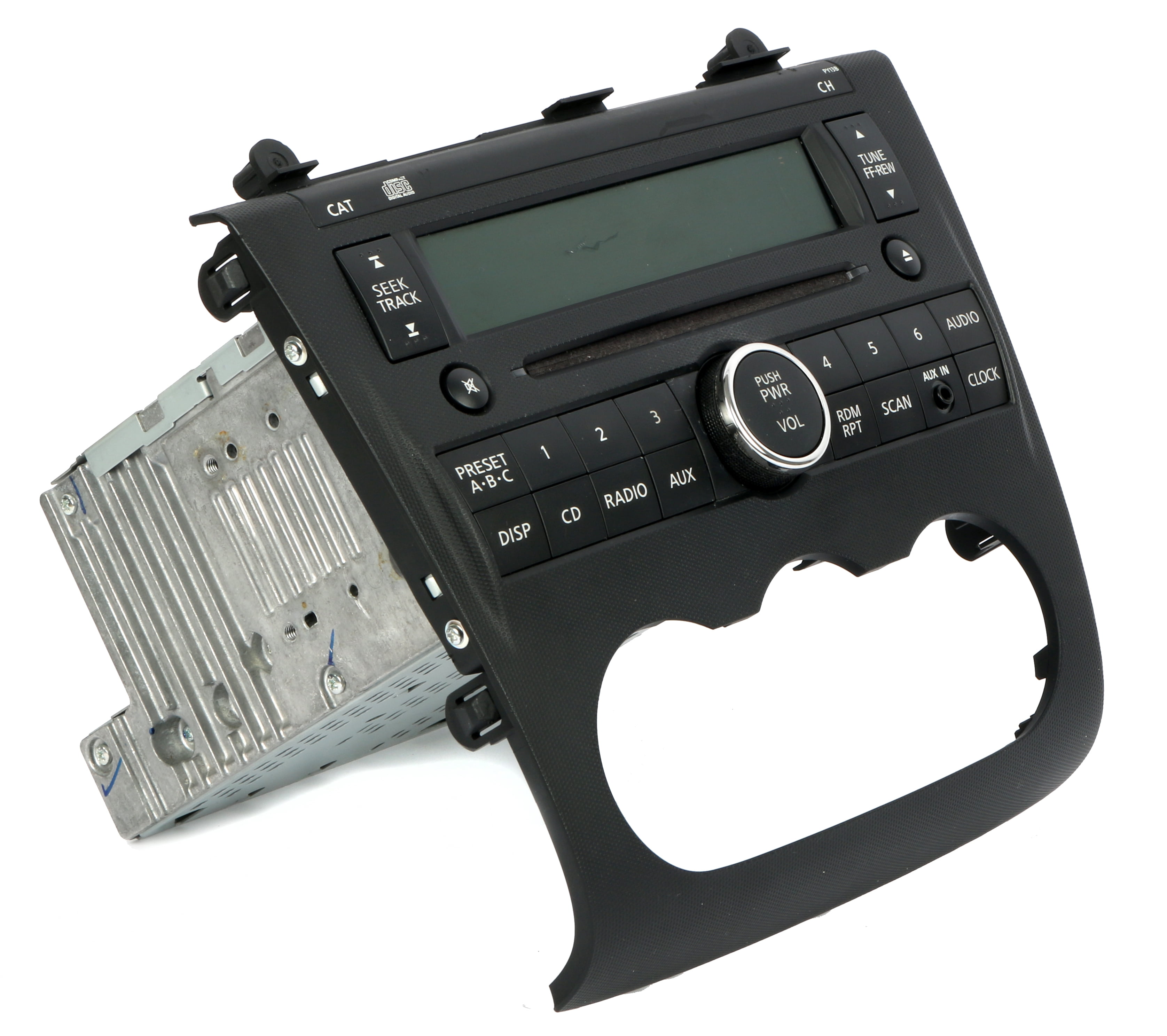 Restored 2007-09 Nissan Altima Single CD Player AM FM Radio PY13B w Aux Input 28185ZN40A (Refurbished)