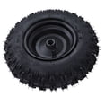 thumbnail image 4 of 4.10-6 Neumlico de Rueda Trasera, Neumlico de Llanta de Rueda Trasera de 19 mm de Soporte de Soporte Resistente A Punción Resistente Para Atv Quad Mini Bike Go Kart, 4 of 7