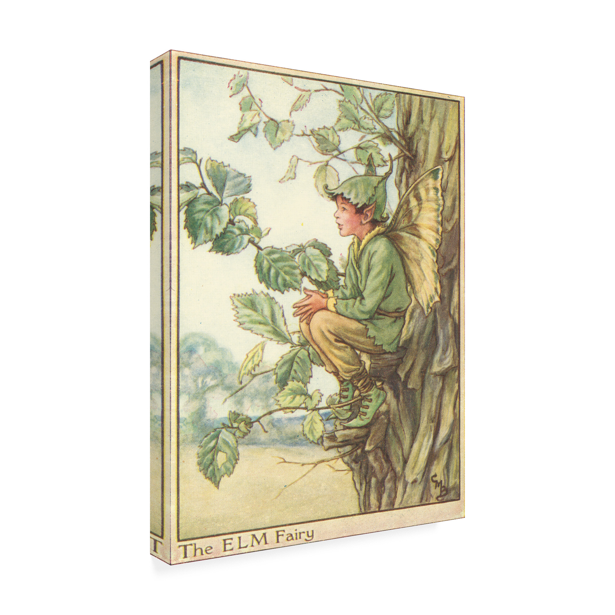 Trademark Fine Art 'The Elm Fairy' Canvas Art by Vision Studio