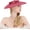 Red, variant on Fascinator Hat for Women Elegant Wide Brim Tea Party Church Wedding Guest Hat Ladies Derby Race Day Headpiece with Headband & Hair Clip