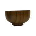 thumbnail image 4 of HAMPPLIES Wooden Bowl For Soup And Portable And Washable Design With Texture For Home Kitchen Use, 4 of 8