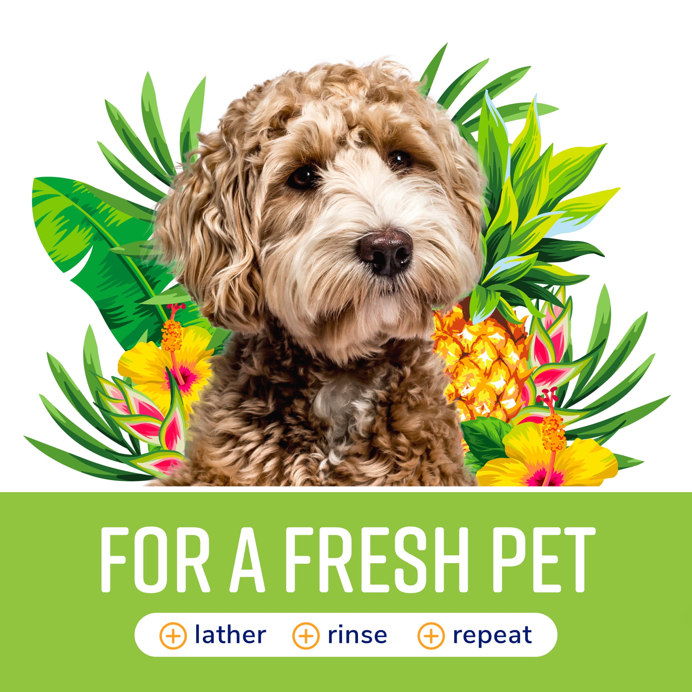 Naturel Promise Fresh & Soothing Odor Defense Dog Shampoo - Tropical Breeze, 22 fl oz Bottle