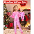 thumbnail image 2 of Girls Pajamas Set Matching Doll Pjs Toddler Kids Sleepwear Christmas Clothes Gift, 2 of 2