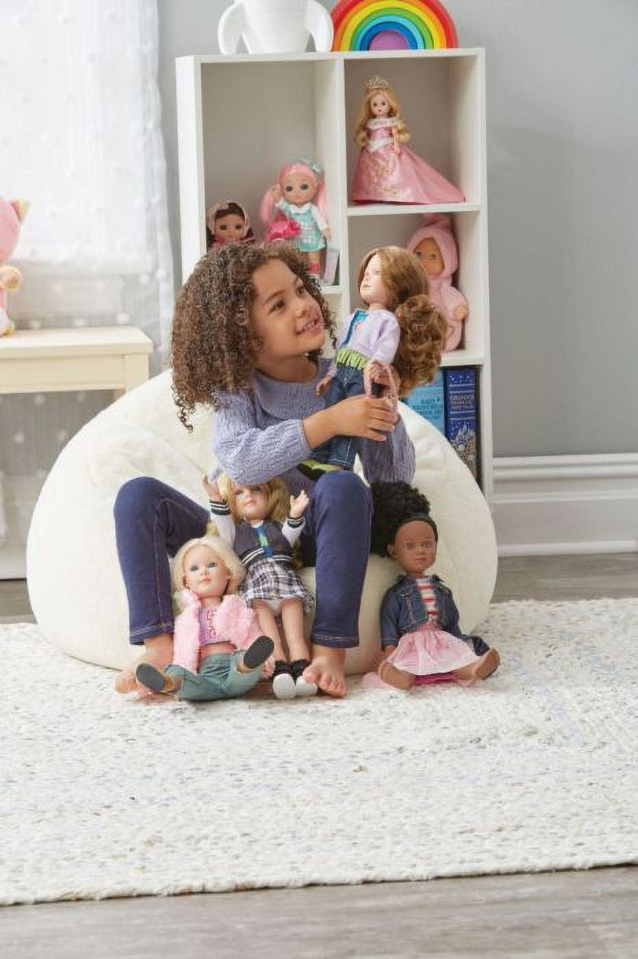 Madame Alexander 14-Inch Alexander Girlz® Fashion Doll, Paisley, Light Skin Tone/Brown Eyes/Brunette Hair