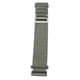thumbnail image 4 of Correa de reloj de nailon tejido elástico de repuesto con gancho G para reloj inteligente Fitbit Versa 4 3 Sense 2 OD verde, 4 of 12