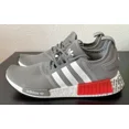 thumbnail image 3 of Ad-id-as NMD R1 Grey White Red GY4874 Men Sz 10, 3 of 6