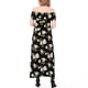 thumbnail image 3 of Vestido Largo Sin Mangas De La Impresión Floral De La De Las Mujeres Sin Tirantes De Boho De Las Mujeres METRO Sunnimix Vestido sin tirantes floral de la playa, 3 of 8