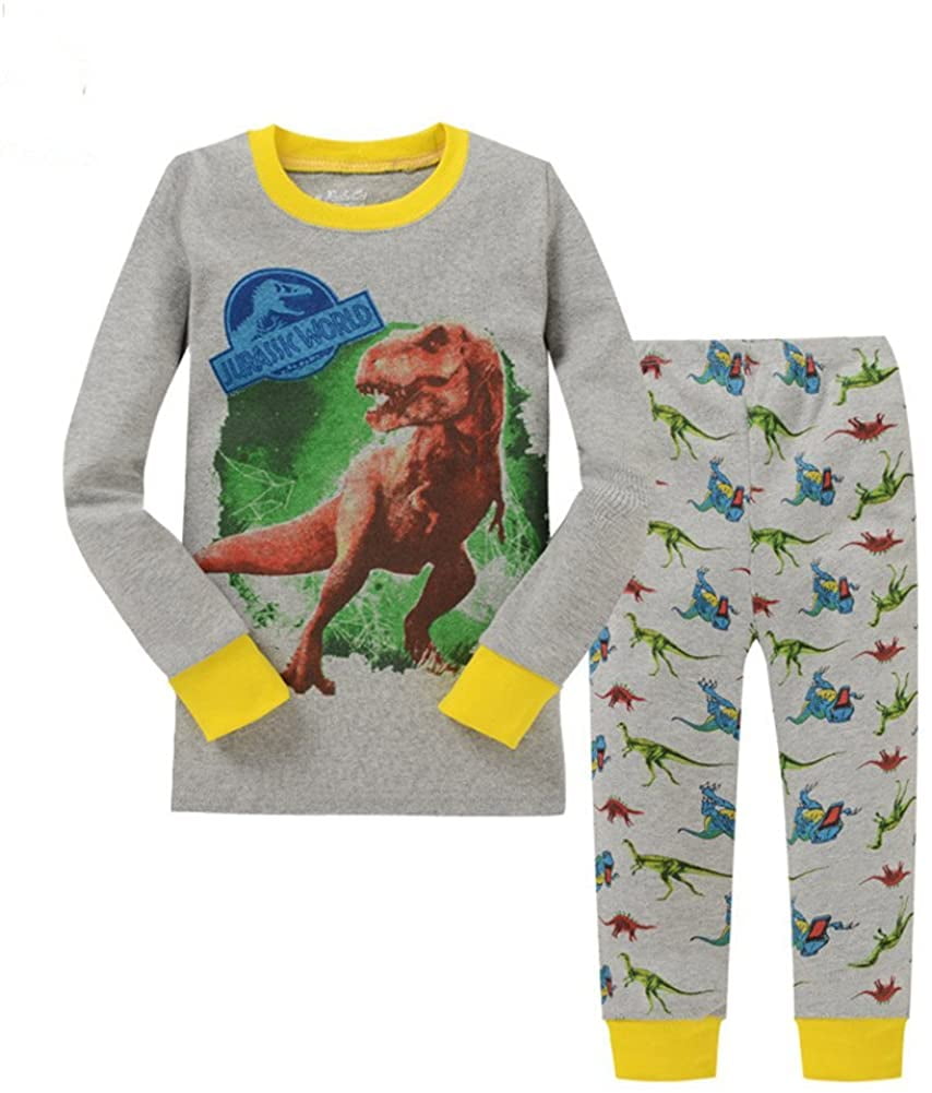 Baby and Kids Pajama Nightsuit Set - Dino Trip