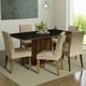 thumbnail image 3 of Juego de Comedor Mesa Tablero de Madera 6 Sillas Marrón/Negro/Imperial Renata Madesa, 3 of 6