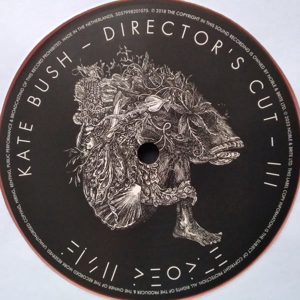 Kate Bush - Director'S Cut - 2018 Remaster 180gm Hazy Red Vinyl Indie Edition, 28pp Booklet - Music & Performance