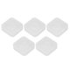thumbnail image 1 of Estuche de almacenamiento para borlas de maquillaje caja de almacenamiento para borlas en polvo elegante 5 uds blanco transparente a prueba de polvo portátil para viajes ANGGREK Otros, 1 of 8