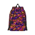 thumbnail image 6 of Rocae Skull for Durable Canvas Backpack Leisure Large Bag Travel Rucksack Multi-function Backpack, 6 of 8