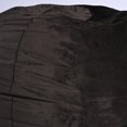 thumbnail image 6 of 4FT Velvet Bean Bag Chair for Kids and Adults, Plush Floor Chair with Washable Cover, Comfy Lounge Chair for Bedroom Living Room, Brown, 6 of 8