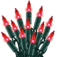 thumbnail image 1 of Cadena de luces Dazzle Bright, 6 m, 100 incandescentes, resistentes al agua, 120 V, 1 of 7