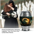 thumbnail image 4 of Guardian Dragon Keepsake Urns For Ashes Small - Urns For Adult Male Small - Memorial Keepsakes For Ashes - Cremation Urns For Adult Ashes Women - Burial Urns For Cremated Remains (Size - 3inch, Pcs1), 4 of 5