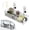 White, variant on Austok Under Desk Cable Management 13.39" Cable Management Box for Table Thickness up to 1.97" Wire Cord Organizer with Clamp No Drill