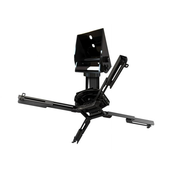 QualGear Pro-AV QG-KIT-VA-3IN-B Projector Mount Kit Accessory Vaulted Ceiling Adapter, 3" 1.5", Black