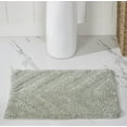 thumbnail image 4 of Better Trends 4 Piece Bathroom Rug Set 100% Cotton Extra Soft Tufted Bath Rug Water Absorbent Non-Slip Bath Mat Machine Washable (Dark Sage) Hugo Collection, 4 of 8