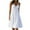 White, variant on asdoklhq Maternity Dress,Womens Fashion Holiday Summer Solid Color V Neck Sleeveless Party Beach Slip Dress