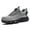 Gray, variant on MGEZCOO Men's Steel Toe Work Shoes Lightweight Breathable Safety Sneakers with Slip-Resistant Lug Sole