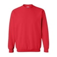 thumbnail image 5 of Gildan Heavy Blend Men's Crewneck Sweatshirt, Classic Fit, Warm Soft Fleece Pullover, Red, XL, 5 of 5