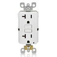 thumbnail image 2 of Leviton M22-GFNT2-03W 20 Amp White GFCI Receptacle, 2 of 3