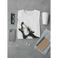 thumbnail image 3 of Grunge Wolf Howling Sketch T-Shirt Men -Image by Shutterstock, Male 3X-Large, 3 of 4