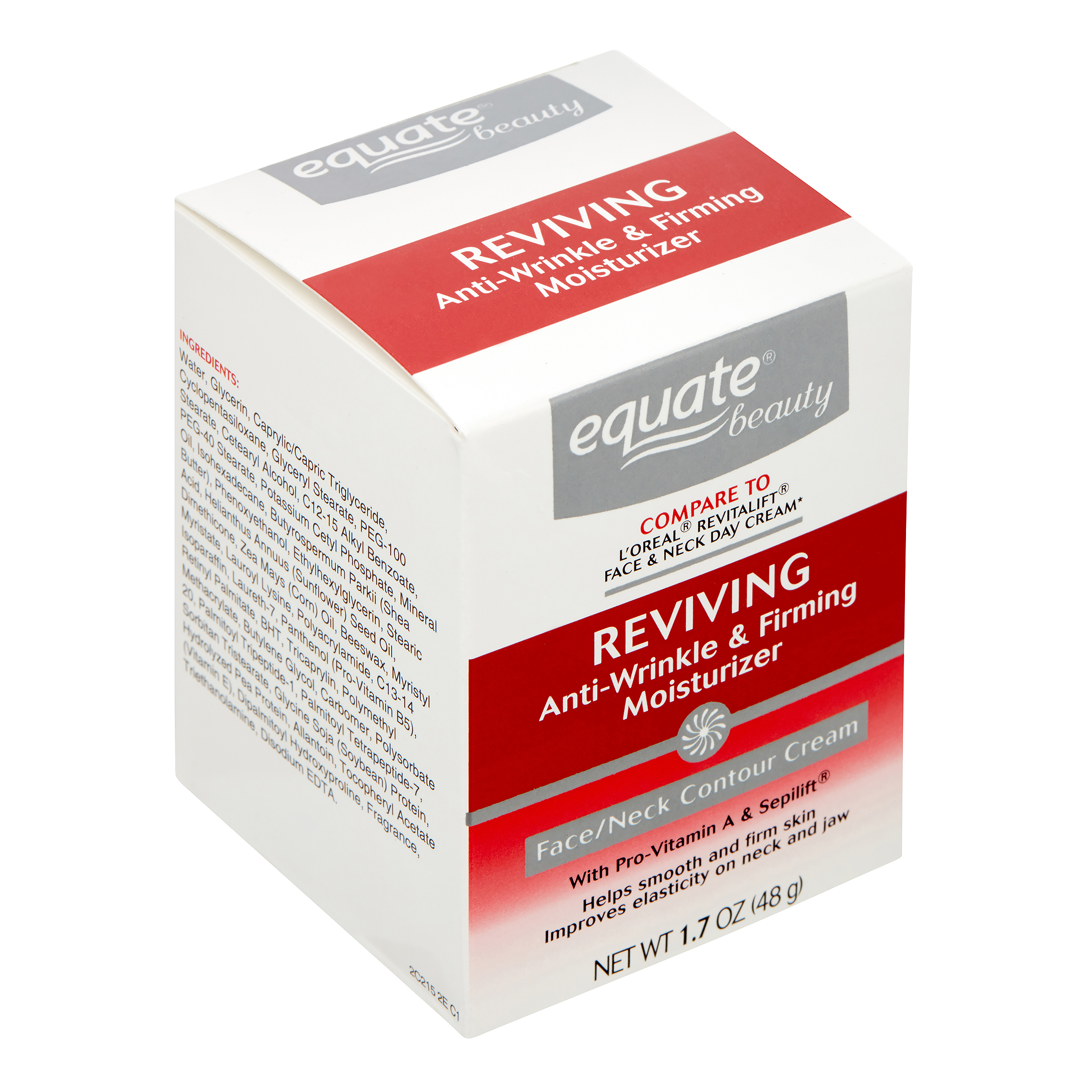 Equate Advanced Firming & Anti-Wrinkle Cream Face and Neck Moisturizer, 1.7oz - image 5 of 9