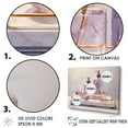 thumbnail image 3 of Designart "Purple Hued Bathroom Essentials" Toiletries Canvas Prints, 3 of 7