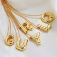 thumbnail image 5 of Stylish Smooth Letter Necklace Adjustable Clavicle Chain Casual Party Jewelry Alloy Texture for Fashion Individuals, 5 of 8