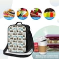 thumbnail image 4 of Disketp Transport Train Bolsa Térmica Estampada para Almuerzo, Lonchera para Hombres y Mujeres Adultos, 4 of 7
