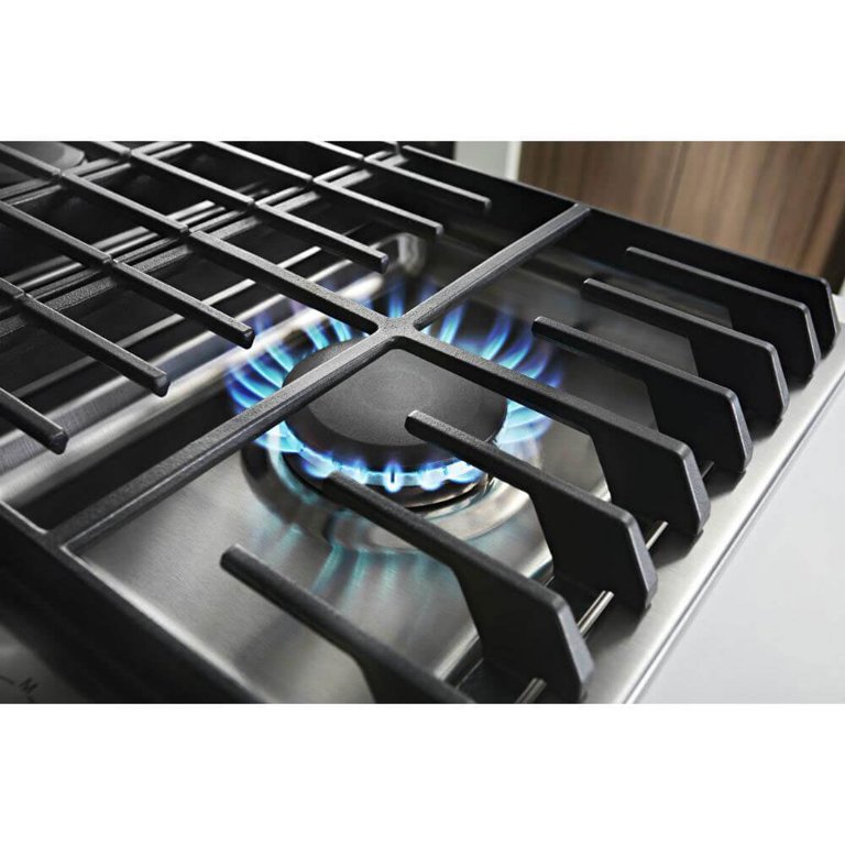KitchenAid KCGD500GSS 30 inch 4 Burner Stainless Steel Gas Downdraft Cooktop  - Walmart.com