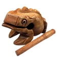 thumbnail image 3 of Instrumento musical Wooden Frog Guiro Rasp NUTTA 12,7 cm, 3 of 8