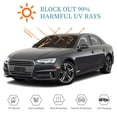 thumbnail image 4 of Kdxio Black And Gold Fire Dragon Print Windshield Sun Shade, Foldable Sun Blocker for Car,Truck,SUV Automotive Interior Sun Protection,Reflective Shade for Front Windshield(Small), 4 of 6