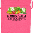thumbnail image 4 of Inktastic Farmers Market Fresh Local Produce Boys or Girls Baby Bodysuit, 4 of 5
