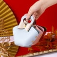 thumbnail image 3 of CSChome Gift Bag 5Pcs Convenient Colorful Mini Handbag Faux Leather Gift Bag for Parties Weddings Decoration, 3 of 7