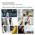 thumbnail image 4 of Portable Coffee Maker Espresso Machine Hand Press Capsule Ground Coffee Brewer Portable For Travel And Picnic ,Fast  Fresh Brewed, 4 of 6