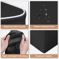 thumbnail image 7 of SAMFIT Large Laundry Hampe,80L (21.1 Gal) Bamboo Handles, Waterproof Clothes with Breathable Mesh, Foldable Hamper Portable Storage for Laundry Room, Dorm, Travel, and Camping., 7 of 7