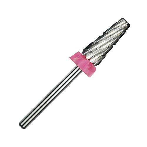 C & I Broca de uñas 5 en 1 Edición cruzada y delgada Taladros de uñas profesionales para máquina perforadora de manicura eléctrica (Triple grueso -3XC)