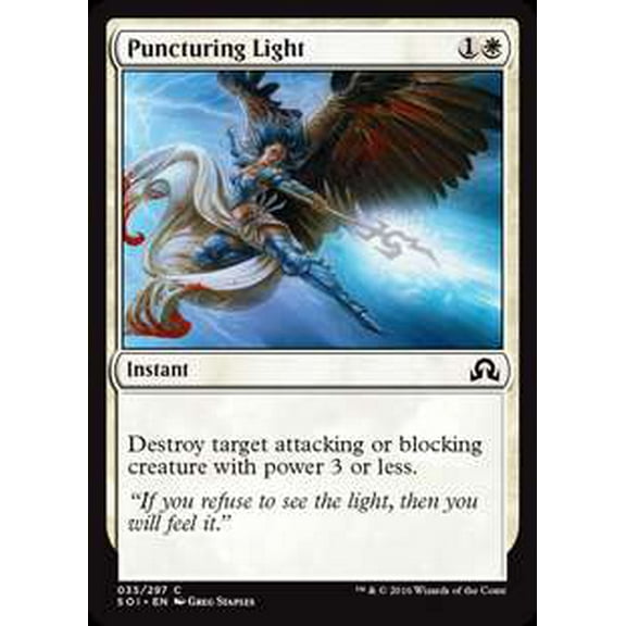 MtG Shadows Over Innistrad Common Puncturing Light #35