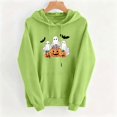 thumbnail image 4 of Molidfa Women's Halloween Ghost Hoodie Cute Pumpkin Graphic Oversized Pullover Sweatshirt, 4 of 5