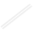 thumbnail image 5 of 2pcs Clear Rigid Acrylic Pipe 12mm(1/2") ID x 16mm(5/8") OD x 0.5m(20"), 2mm(3/32") Wall Round Tube, 5 of 5