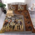 thumbnail image 1 of Juego de cama de vaca, regalo para granjeros, amantes de las vacas, amantes de las gallinas - Bd009Pa06, 1 of 5