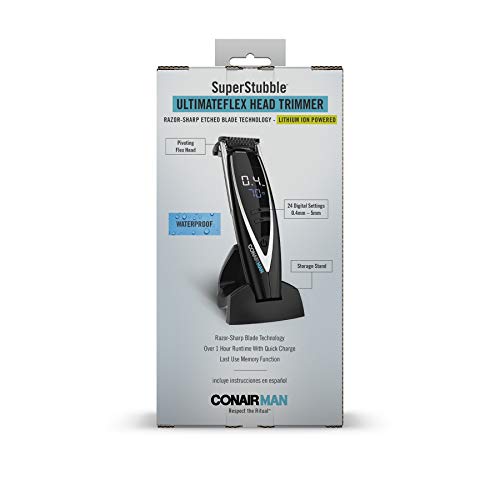 conairman super stubble ultimate flexhead trimmer walmart