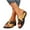 Gold, variant on LOVZFMLL Wedge Sandals for Women with Arch Support Open Toe Cross Strap Soft Slippers Summer Casual Outdoor Walking Slides Black 5.5