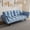 Antique Navy Blue, variant on Beige velvet 57-inch two-seater | Turns to bed, fits well in apartments