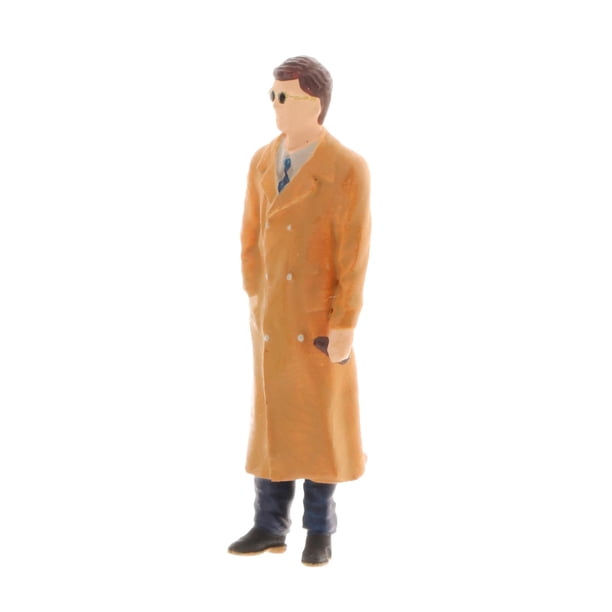 1/64 figura Diorama escena modelo figurita decoración Diorama diseño modelo Kit decoración de personajes Amarillo masculino