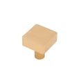 thumbnail image 3 of Era Square Paquet de 2 Bouton Dorée Brossée, 3 of 7