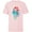 Soft Pink, variant on Disney Princess Ariel and Flounder Under the Sea - Short Sleeve T-Shirt for Kids - Customized-White